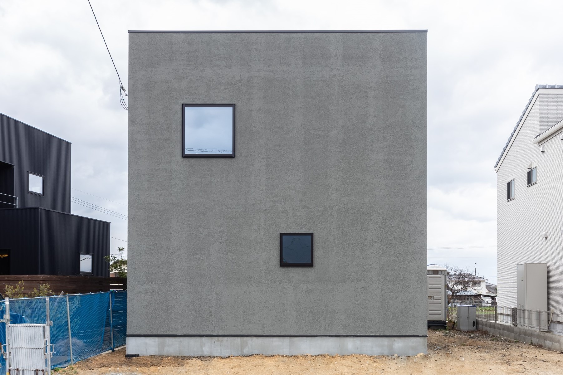 真四角のお家実際に建築した新築住宅のご紹介 滋賀県栗東市のローコスト住宅ならシンプルハウス