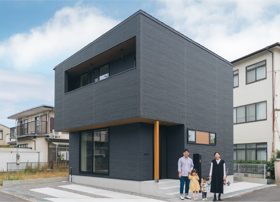 コンパクトに住まう家