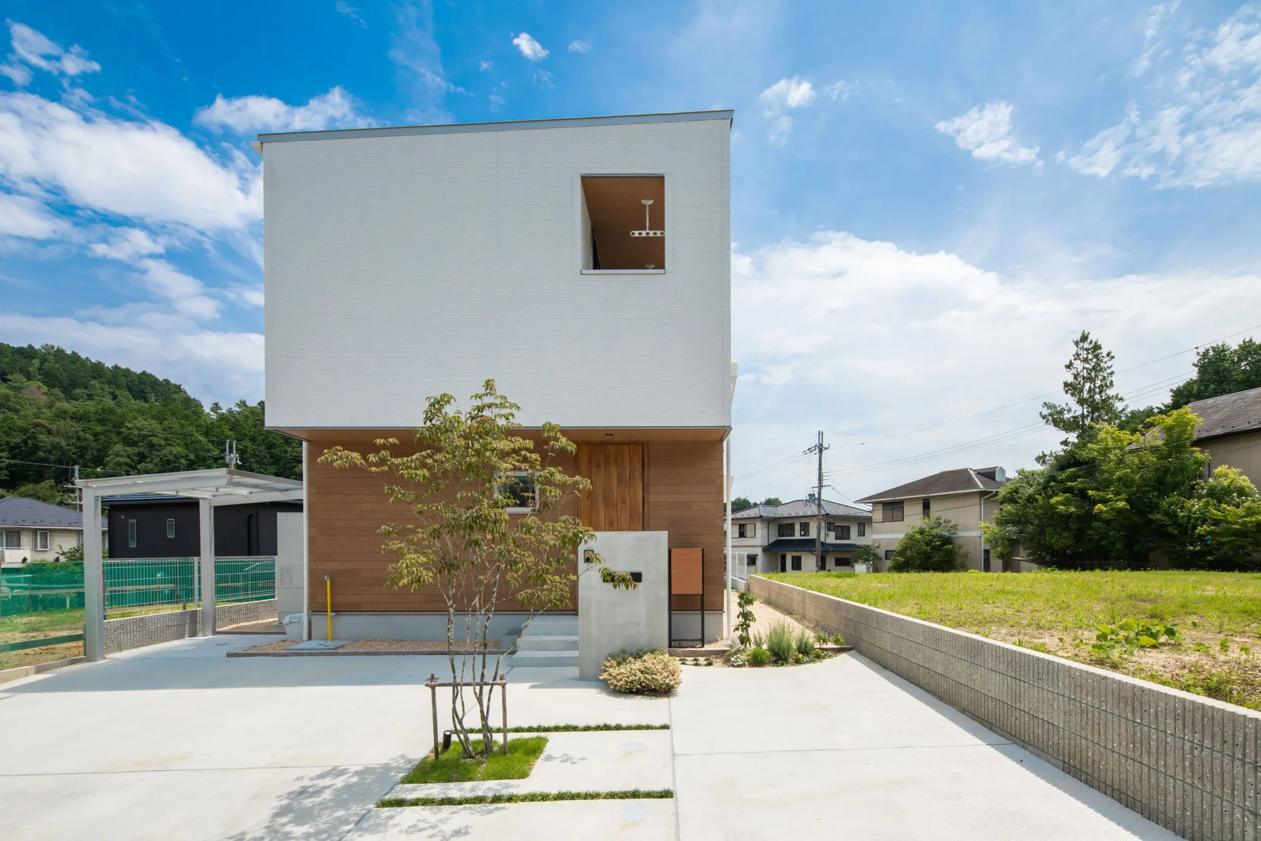 のびのび暮らす家