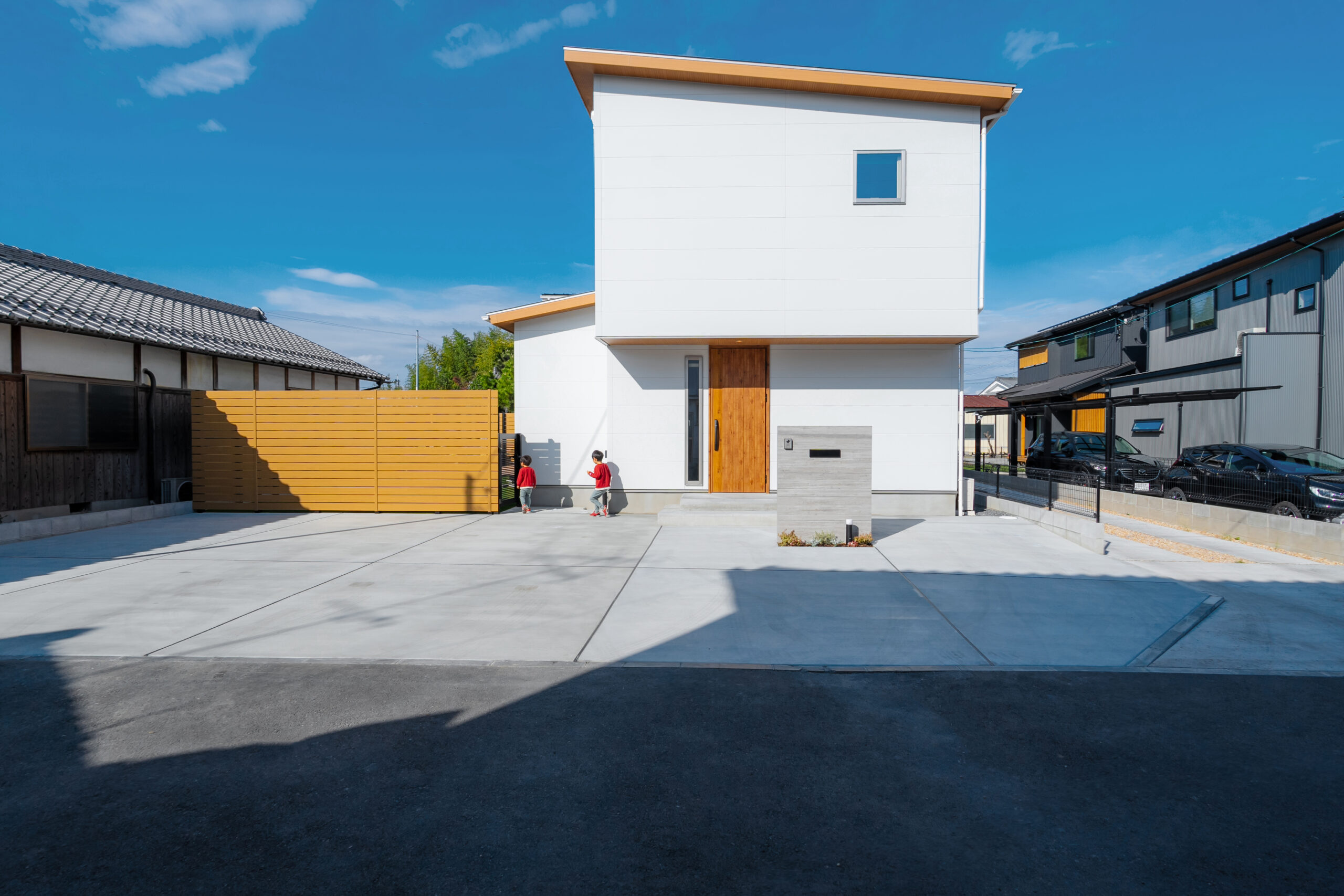 シンプルにゆったりと住まう家