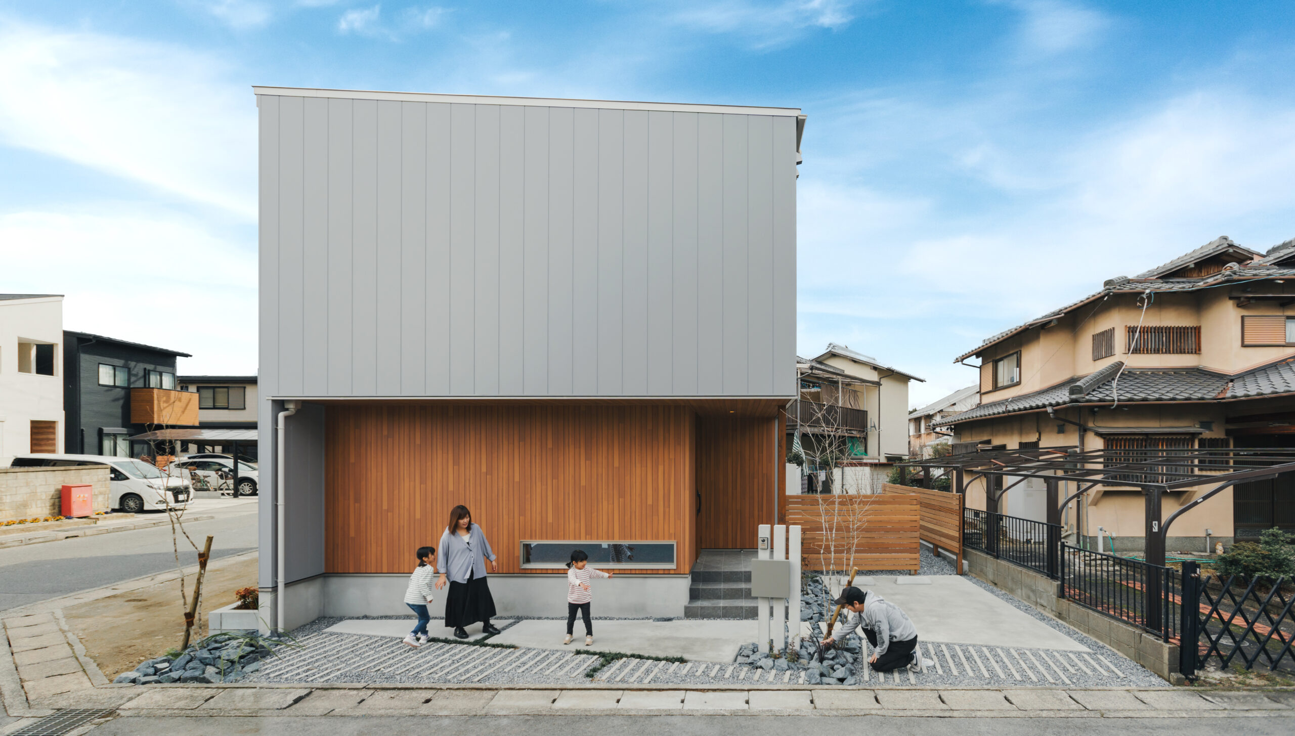 ゆったりと暮らす素材を楽しむ家