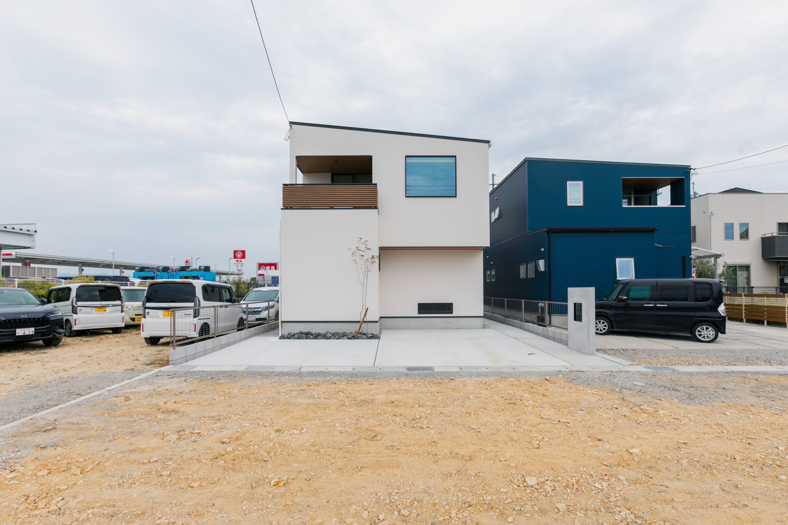 視線を気にせずのびのび暮らせる家