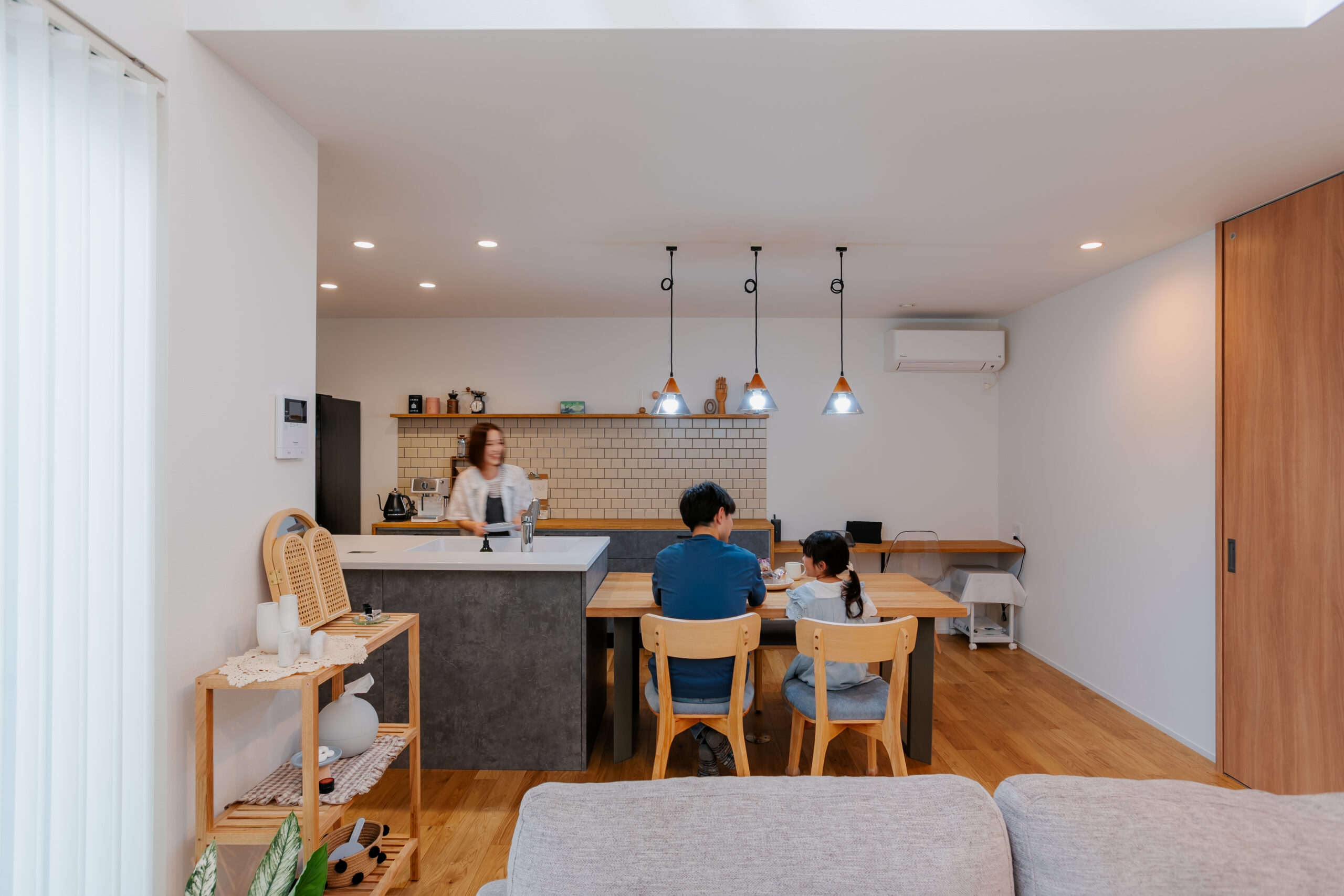 家族が安心して住める家が出来たことが、モチベーションアップに。