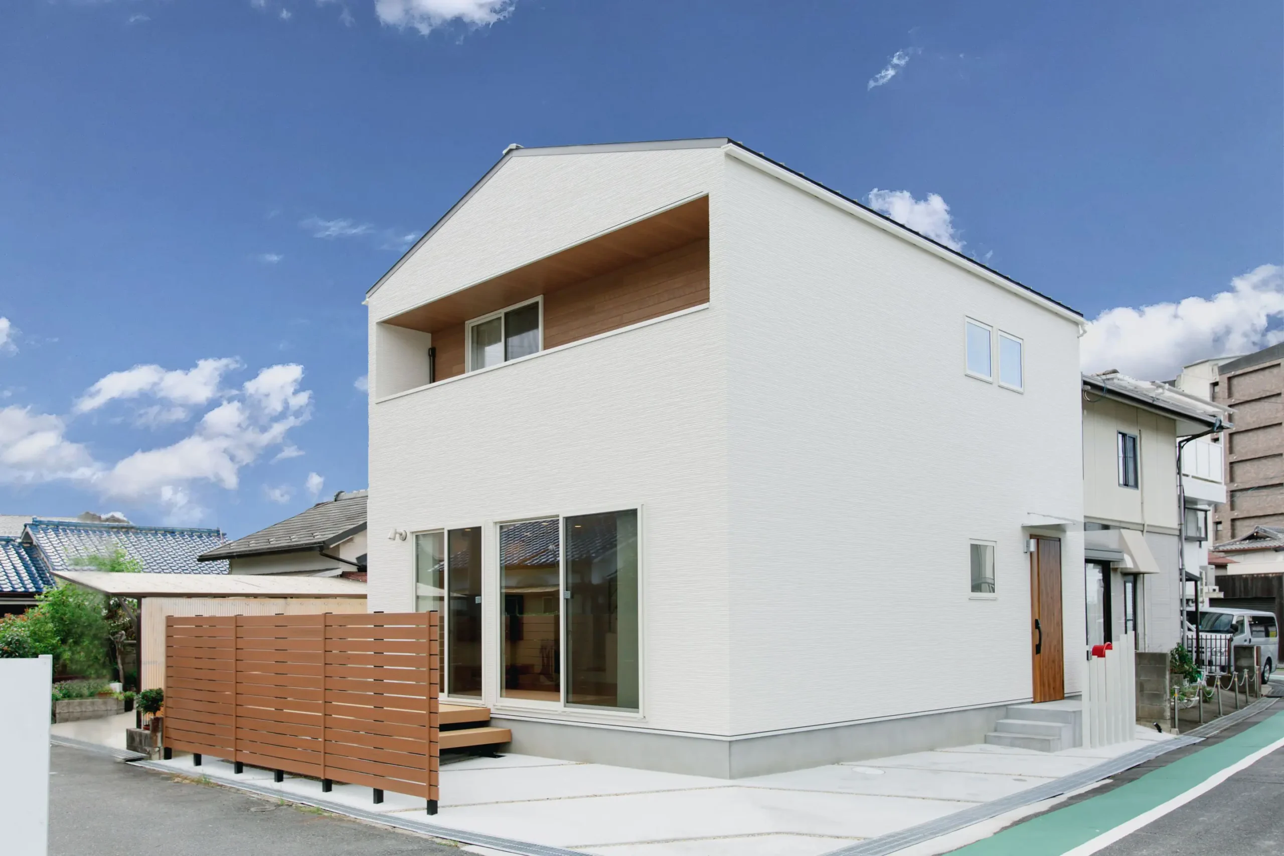 木の温もりを感じるお家